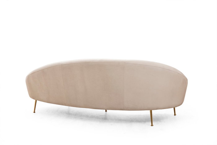 Atelier Del Sofa Sofá de 3 Plazas Eses Left - Beige